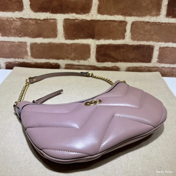 Hyperpeter half-moon-shaped GG GUCCI Marmont small bag 0726